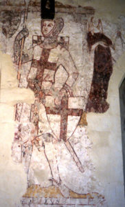 St George wall painting